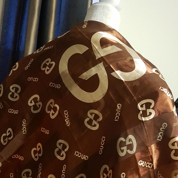 Gucci large silk Scarf - Picture 3 of 4